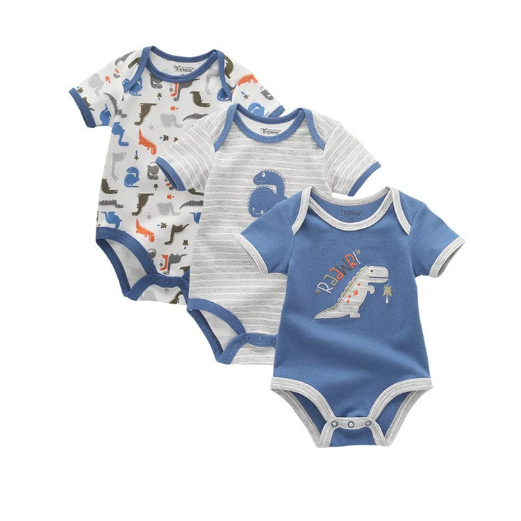 Baby Bodysuit 3-Pack Set
