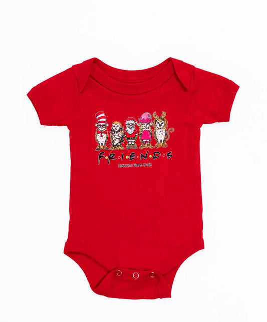 Infant Onesie With Friends Design